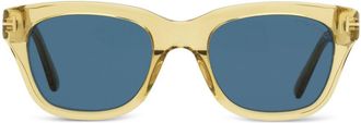 Tom Ford Eyewear Snowdon square-frame sunglasses - unisex - Acetate - One Size - Neutrals