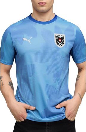 Puma x OFB x Salehe Bembury Jersey in Team Light Blue/mountain Blue at Nordstrom, Size Xx-Large