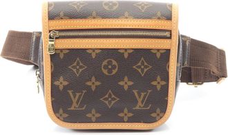 Louis Vuitton Brown Coated Canvas Leather Fanny Pack (Pre-Owned)