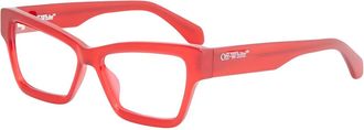 Off-white Demo Butterfly Unisex Eyeglasses OERJ077 2500 52