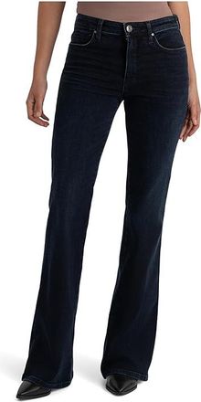 Kut from the Kloth Ana High-rise Fab Ab Flare-baby Double Needle All Over Womens Jeans Ambitious : 16 33, Denim