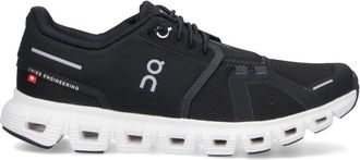 On Cloud 6 Sneakers With Rounded Toe And Textured Rubber Sole