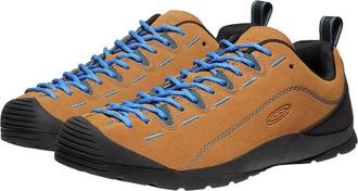 Keen Sneaker KEEN JASPER, Herren, Gr. 42,5, braun (cathay spice, orion blau), Leder, Schuhe Sneaker