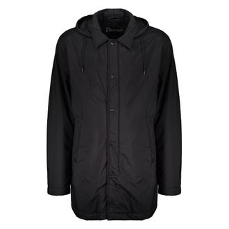 Herno Parkas, male, Black, Size: 4XL Lightweight Jacket