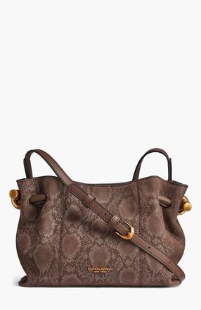 DKNY Cashmere Python Suede Crossbody in Brown Multi at Nordstrom