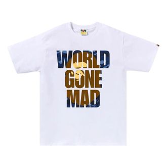 A Bathing Ape Color Camo WGM Ape Head Overlap T-Shirt White 1K80-110-024-WHITE