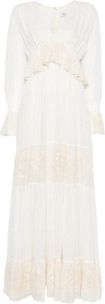 Raquel Diniz Lorelai V-neck Maxi Dress