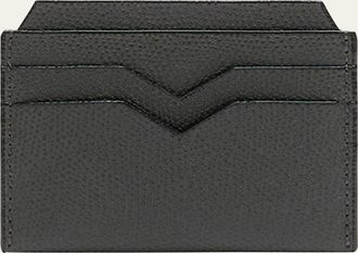 Valextra Calf Leather Card Holder