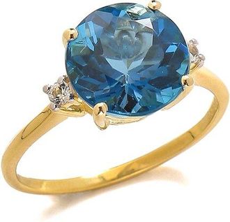 Tiramisu 10K 3.90 Ct. Tw. Gemstone Ring