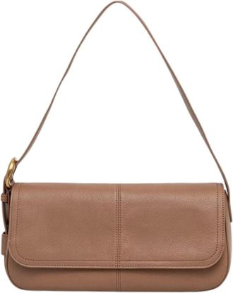 Twinset Tassen, Dames, Beige, ONE Size, Leer, Shoulder Bag