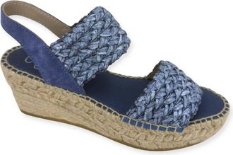 Juncal Aguirre Womens Oman Sandal In Blue