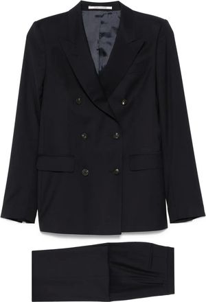 Tagliatore Completo in misto lana vergine - Blu