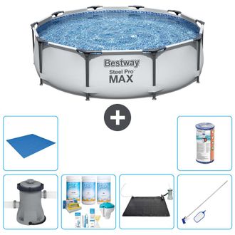 Bestway Piscina Bestway Steel Pro Max Redonda - 305x76 Cm - 8-piezas S22133