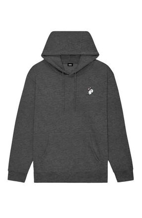 Dalix Heartly Ghost Midweight All Day Hoodie in Charcoal Htr at Nordstrom, Size 3X-Large