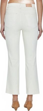 Pistola Denim Lennon High Rise Crop Boot Jeans In Sandstone