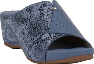 GC SHOES Dacia Wedge Slide Sandal in Blue at Nordstrom Rack, Size 6.5
