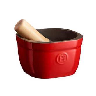 Emile Henry Mortar & Pestle in Burgundy at Nordstrom