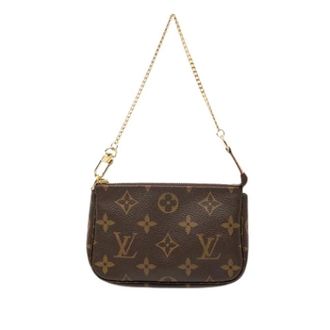 Louis Vuitton Pre-owned Mini Bags, female, Brown, Size: ONE SIZE Pre-owned Fabric Mini Bag