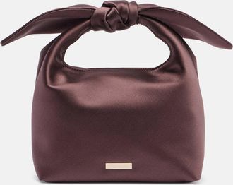 Aquazzura Borsa Bow Tie Small in raso