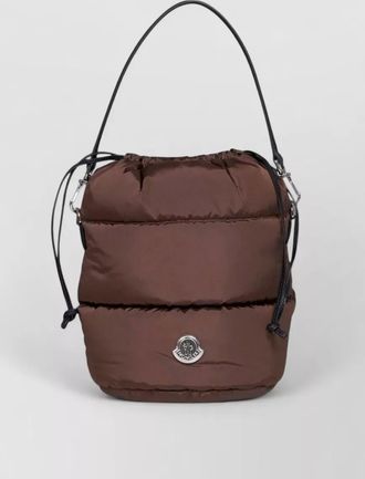 Moncler caradoc quilted bucket bag