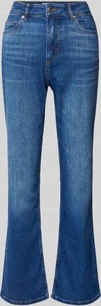 Marc O'Polo Regular Fit Bootcut Jeans aus Baumwoll-Mix-Denim Modell KIRUNA in Jeansblau, Größe 29/32