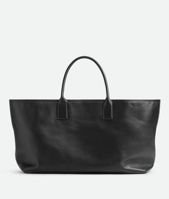 Bottega Veneta Large Cabat - Black - Woman - 100% Calfskin