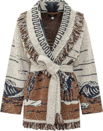 Alanui Wrap Vest - Dames - Vesten - Bruin - M - Truien & Vesten