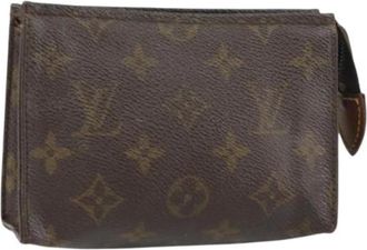 Louis Vuitton Pre-owned Clutch - Dames - Vintage Clutch - Bruin - ONE Size - Vintage