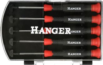 Hanger Precision Juego De 5 Destornilladores De Precisi&oacute;n Negro