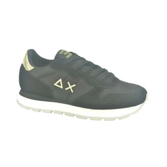 Sun 68 Zwart Goud Runner Tapijt - Dames - Schoenen - Zwart - Maat: 37 EU