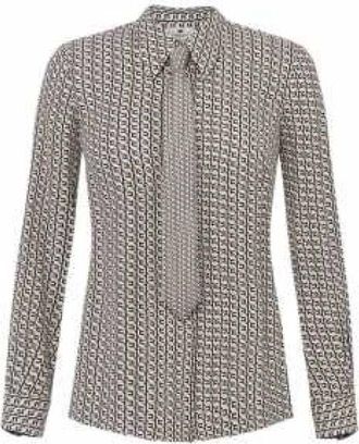 Elisabetta Franchi Mujer, Blusas y Camisas, Negro, Talla: S