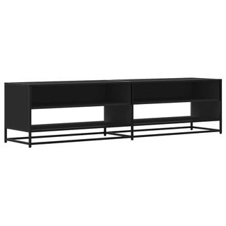 Berkfield Home TV Cabinet Black 180.5x40x46 cm Engineered Wood
