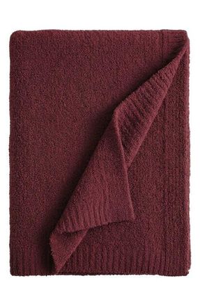 Sunday Citizen Snug Lap Throw Blanket in Cherry Lacquer at Nordstrom