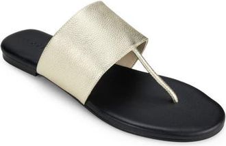 Yosi Samra Ella Flip Flop in Gold at Nordstrom, Size 11
