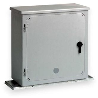 No Brand Armadio in resina con serratura chiusura IP44 per contatori fino a 20KW dimensioni 57x23,5x60 cm montaggio a parete o terra