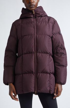Moncler Darbon Down Puffer Jacket in Bordeaux at Nordstrom, Size 5