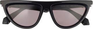 Off-white Jasper 53mm Cat Eye Sunglasses in Black Dark Grey at Nordstrom Rack