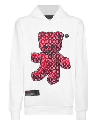 Philipp Plein Sweatshirt Met Capuchon Teddy