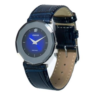 Jowissa Safira 12 - Dames - Horloges - Blauw - ONE Size - Leer - Accessoires