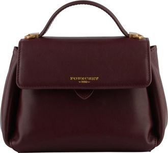 Pourchet S&eacute;vign&eacute; MM - Dames - Handtassen - Rood - ONE Size - Leer - Tassen