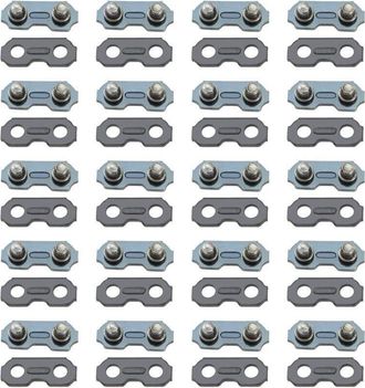 OEM 20 Juegos De Eslabones Para Cadena De Motosierra Compatibles Con Cadenas De Calibre 1,3 Mm (3/8lp) Para Cadenas De 66 A 84 Eslabones