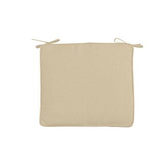 Ballard Designs Replacement Chair Cushion - 20x18 - Knife Edge, Canvas Sand Sunbrella - Ballard Designs