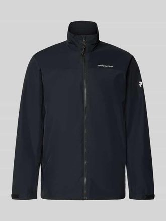 Peak Performance Regular Fit Jacke mit Logo-Print Modell Quest in Black, Gr&ouml;&szlig;e XXL