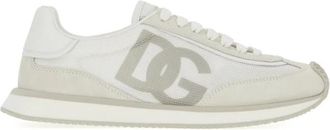 Dolce & Gabbana Casual Sneakers voor Dagelijks Gebruik - Heren - Sneakers - Grijs - 45 EU - Leer - Schoenen