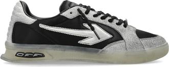 Off-white EOP Sneakers met Slijtage - Heren - Sneakers - Grijs - 46 EU - Leer - Schoenen