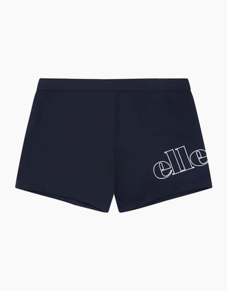 Ellesse Mens Orilla Swim Lettering Swim Short - Black - Size: 37/36/32