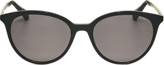 Christian Lacroix Ladies Grey Round Sunglasses CLS1108