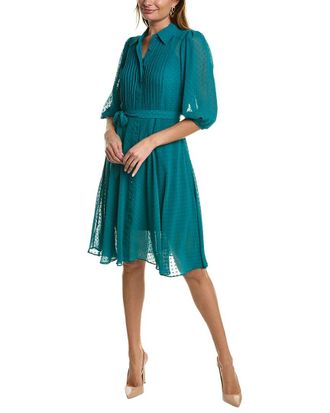 Nanette Lepore Madeline Clip Dot Shirtdress