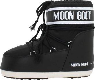 Moon Boot Dames, Sport, Zwart, Maat: 36 EU Leer