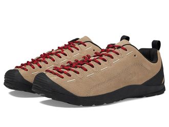 Keen Jasper Mens Lace up casual Shoes Silver Mink : 10.5 D - Medium, Suede